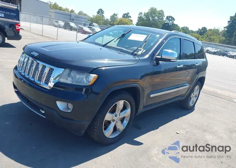 2012 Jeep Grand Cherokee Overland z USA, uszkodzony, nr VIN 1C4RJECG9CC305283